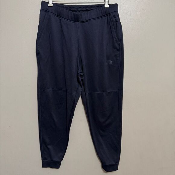 The North Face Men’s Navy Fleeced lined jogger size large - Picture 1 of 6